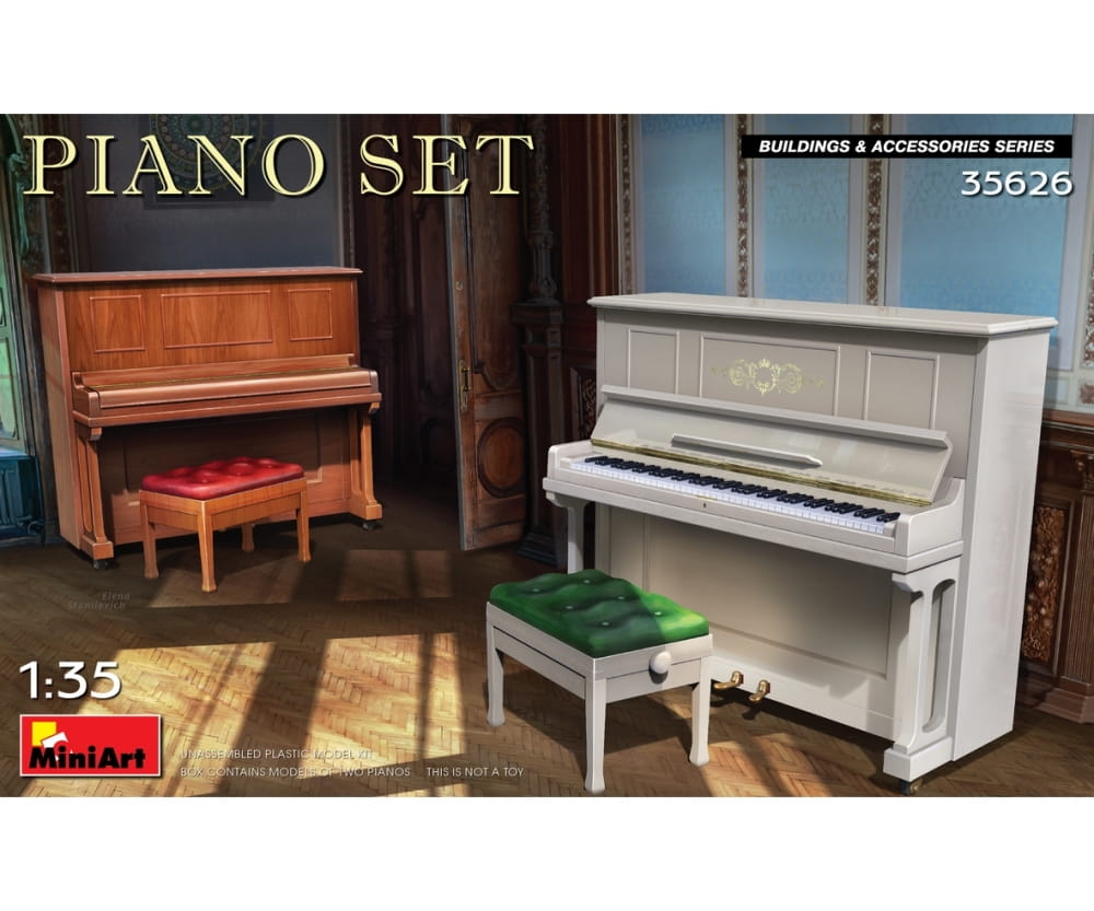 MiniArt 1:35 Piano Set Plastik Modellbau