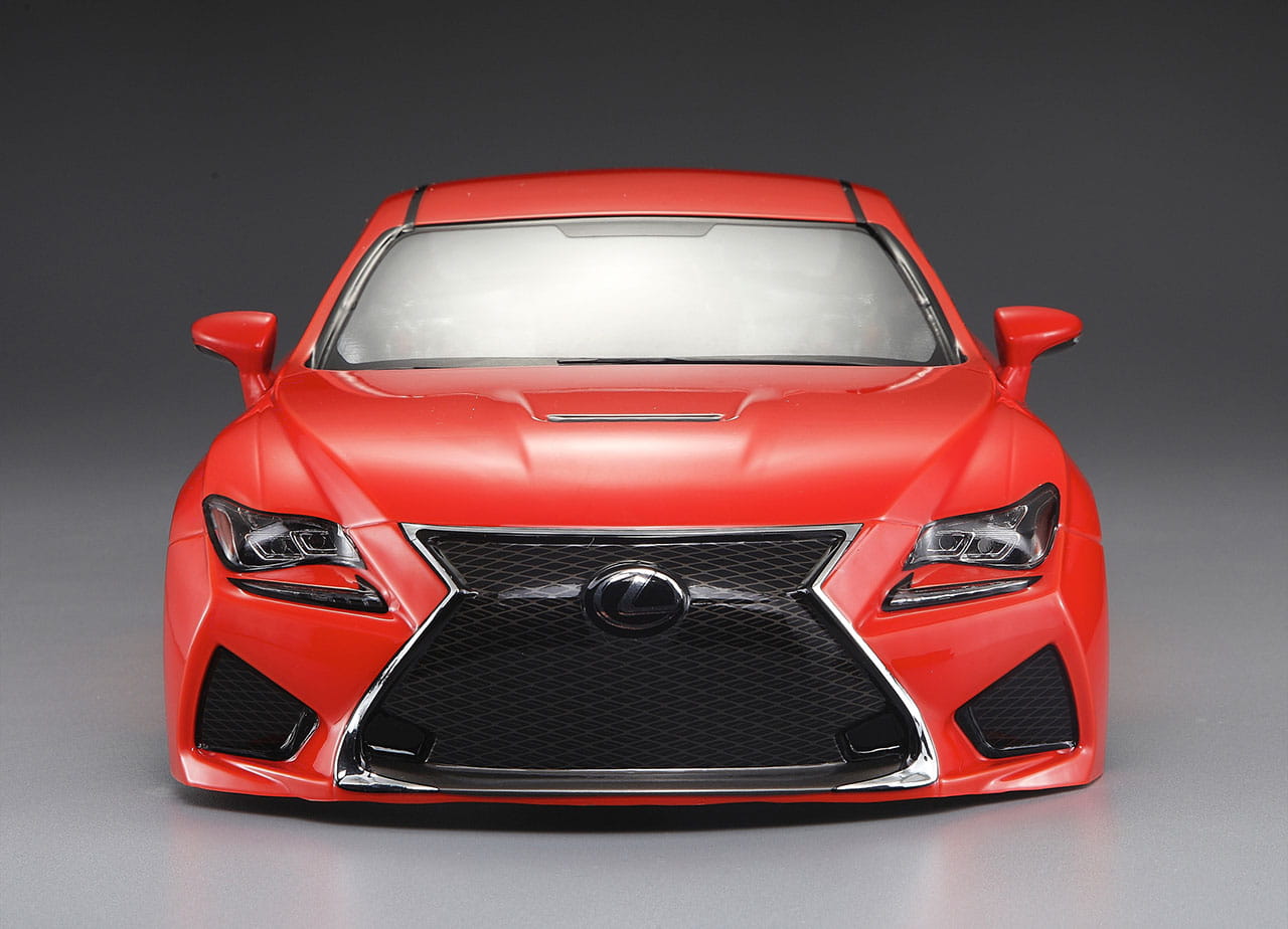 Killerbody Lexus RC F 195mm Orange lackiert, RTU all-in
