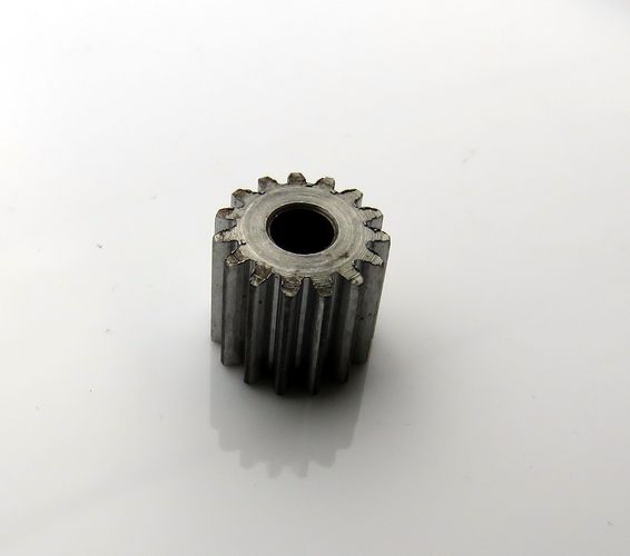 Lesu Aufpressritzel Stahl 15 Zähne