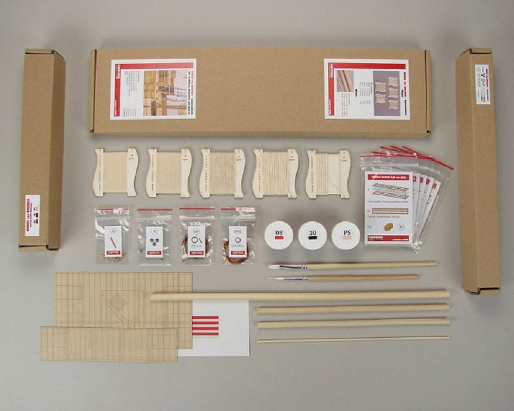 Hanse Kogge von Bremen 1380 Modellbausatz 1_72 Laser-Cut Holzschiff