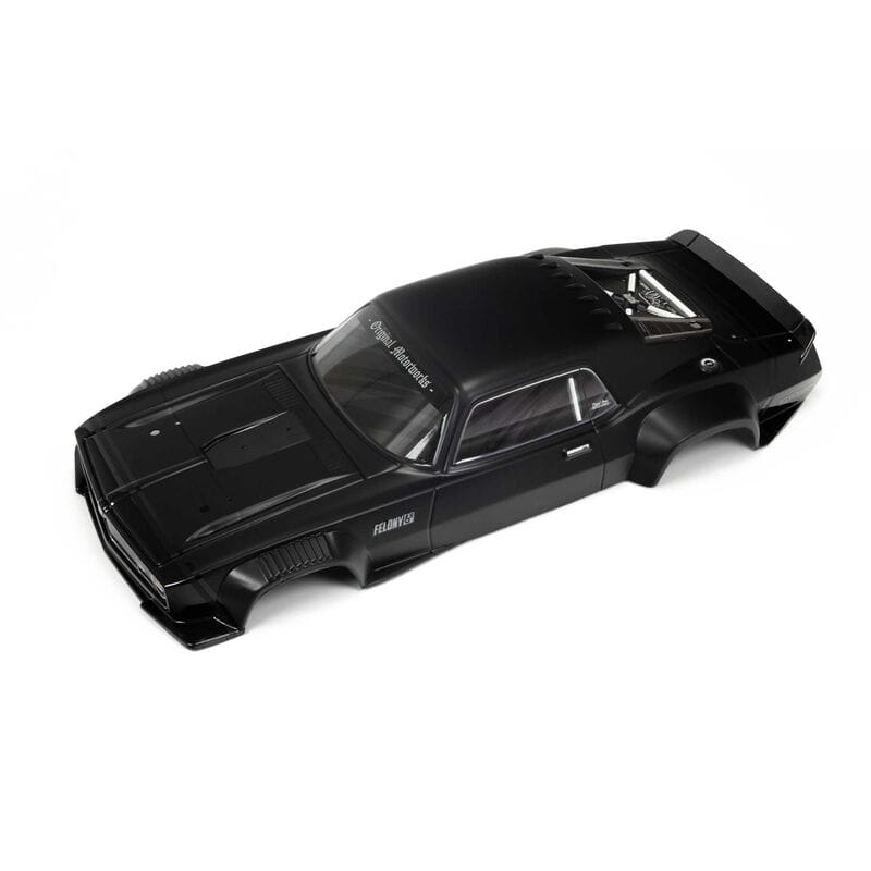 Arrma FELONY 6S BLX Karosserie Lackiert Schwarz - RC-Zubehoer