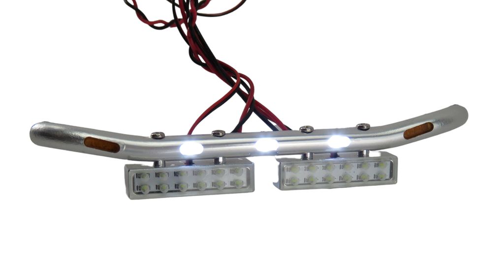 Thicon Front-Lampenbuegel mit LED aus Metall - RC-Zubehoer