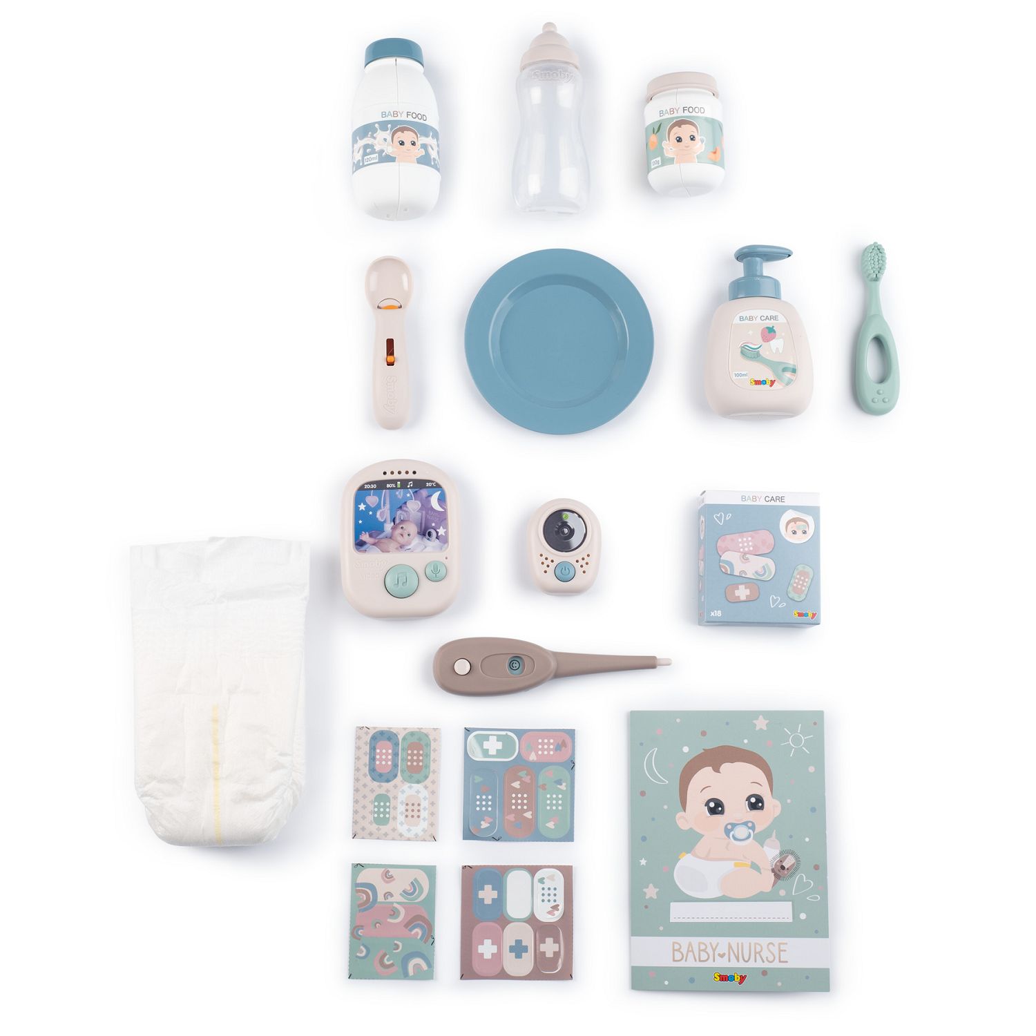 Smoby Baby Nurse Cocoon Puppen-Spielzimmer 3-in-1