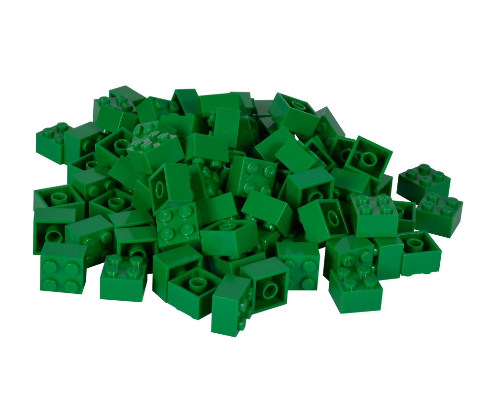 Androni Blox 100 Bausteine grüne 4er Steine in Dose