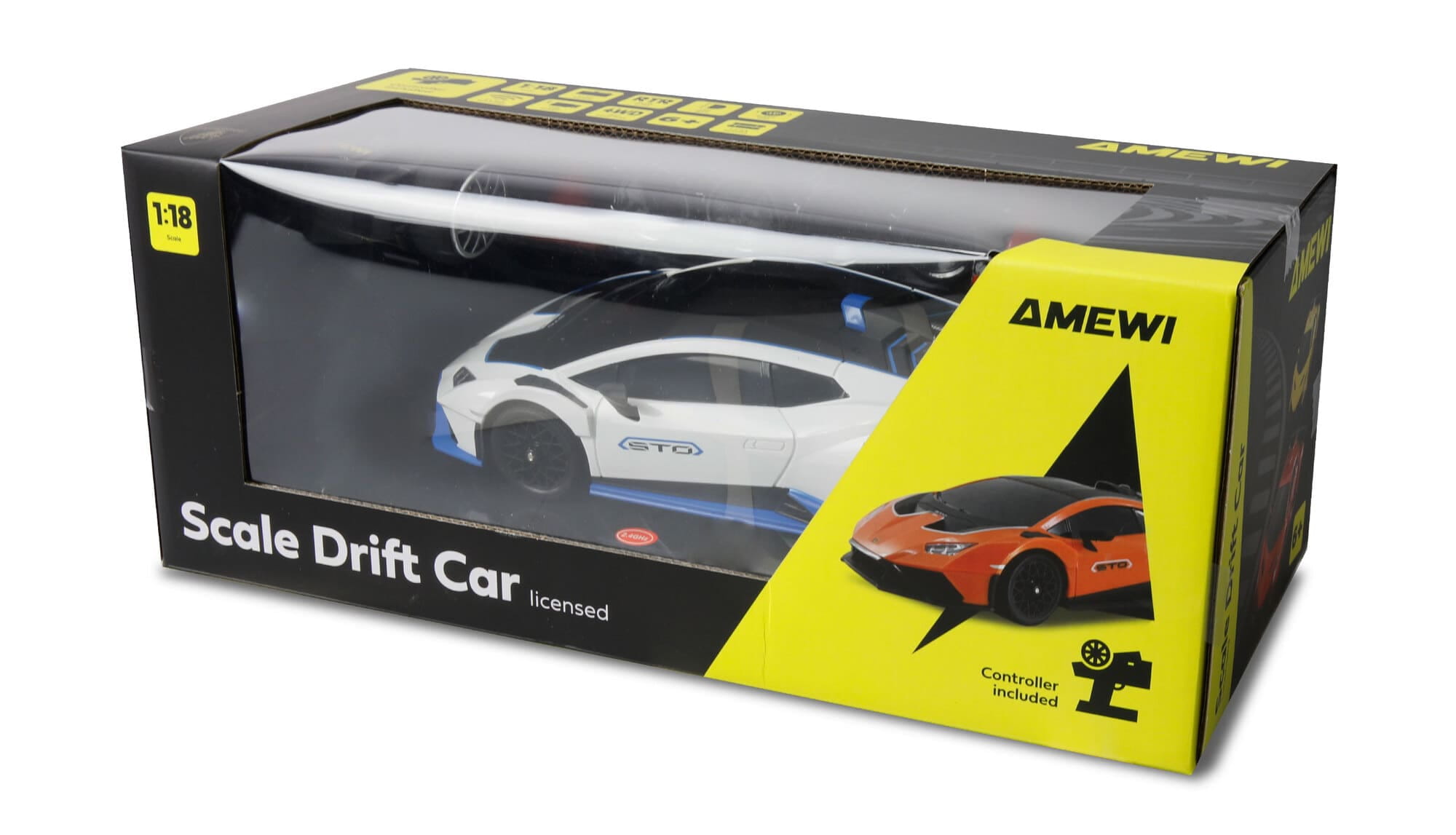 Amewi Lamborghini Huracan STO Drift Car 1_18 RTR weiss RC Fahrzeug - Art_-Nr. 21120