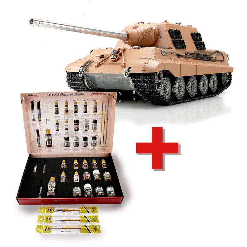 Torro RC Panzer Jagdtiger unlackiert BB 1 16