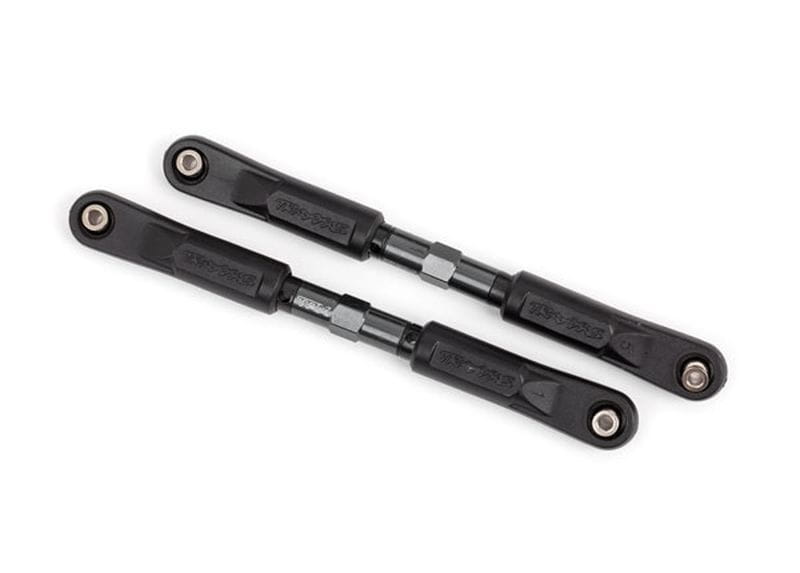 Traxxas Sturz-Links vo 144mm Alu dunkel-Ti mit Kugelpfannen montiert