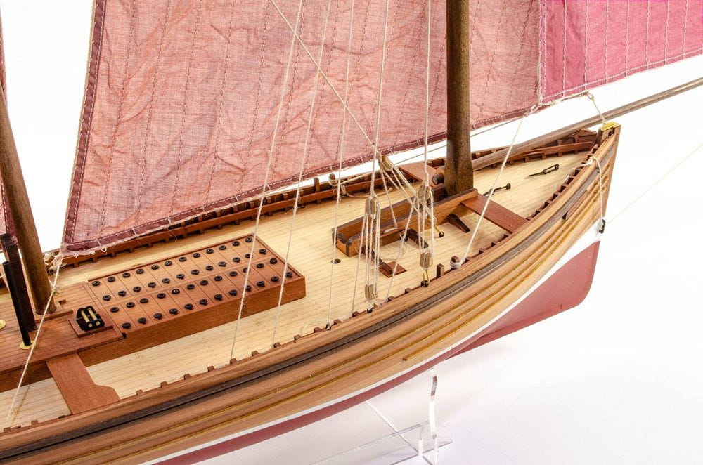 Lady Isabella Zulu 1_64 Modellbausatz mit lasergeschnittenen Holz- und Messingteilen