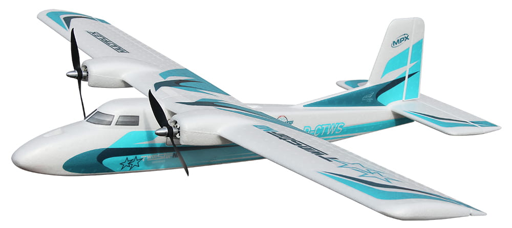 Multiplex TwinStar ND Flugmodellbausatz mit 1420 mm Spannweite
