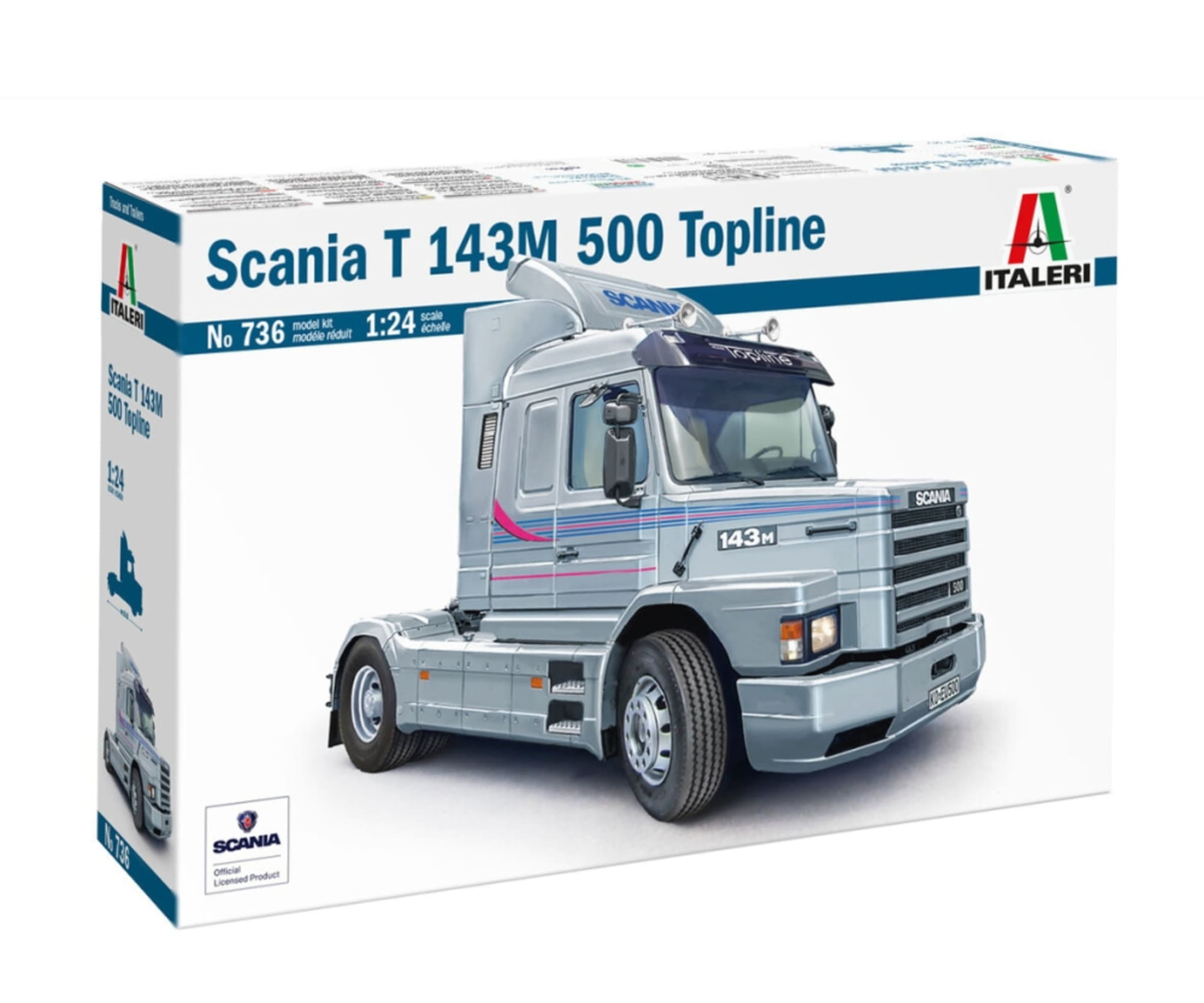 Italeri 1_24 Scania T143 M500 Top Line - RC-Zubehoer