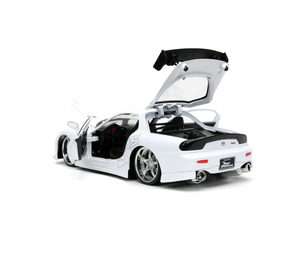 Jada Toys Fast _ Furious 1993 Mazda RX-7 Modellauto 1_24 weiss_