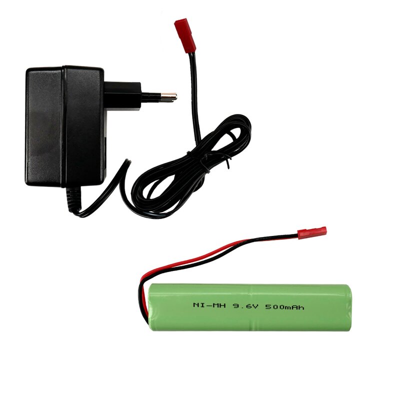 Torro Akku _ Ladegeraet 9_6v 500mAh fuer Torro Maxx Pro Panzerfahrzeug - RC-Zubehoer