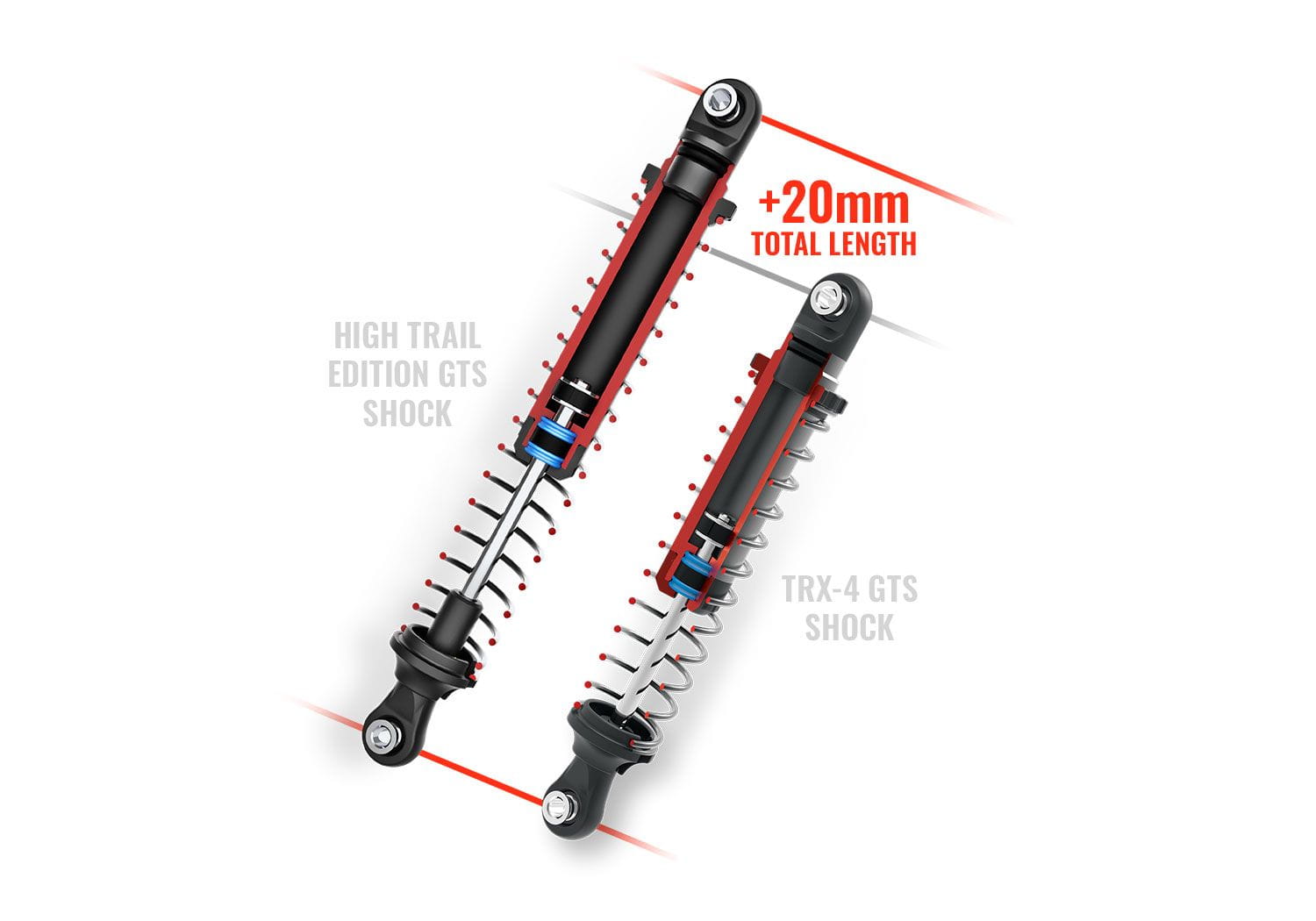Traxxas TRX-4 Sport RC Scale Crawler High Trail m-rot 1:10 RTR