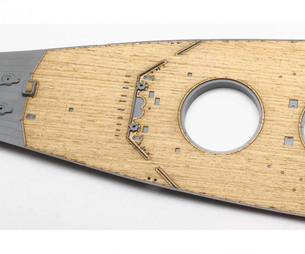 Tamiya WWII Yamato Holz Deck Dekor 1:350 Plastik Modellbau Bausatz Zubehör