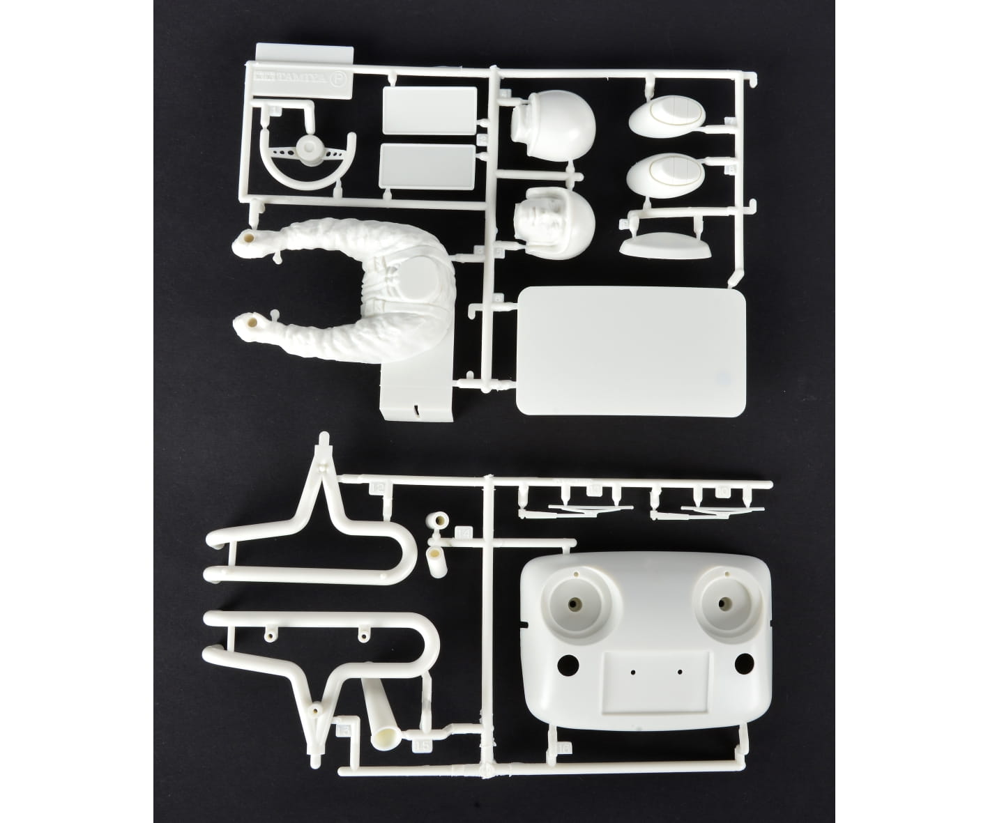 Tamiya P-Teile P1-16 Fahrer/Auspuff 58452