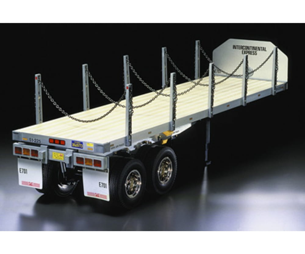 Tamiya 1:14 RC Truck - LKW Flachbett-Auflieger Bausatz