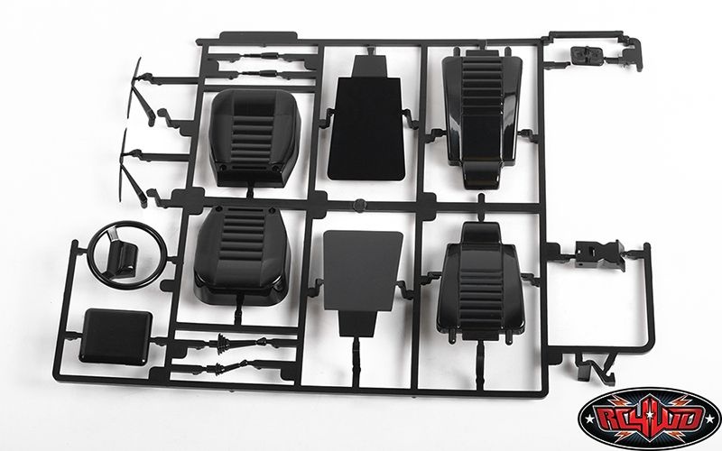 RC4WD 2015 Land Rover Defender D90 Interior_Dash_Door Panels - RC-Zubehoer
