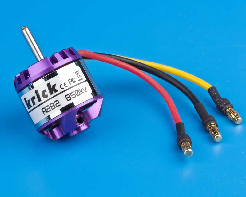 Krick MAX Aero BL Motor A282 850KV - RC-Zubehoer