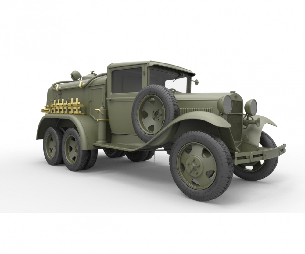 Plastikmodellbau von Miniart 1-35 bz 38 tankwagen