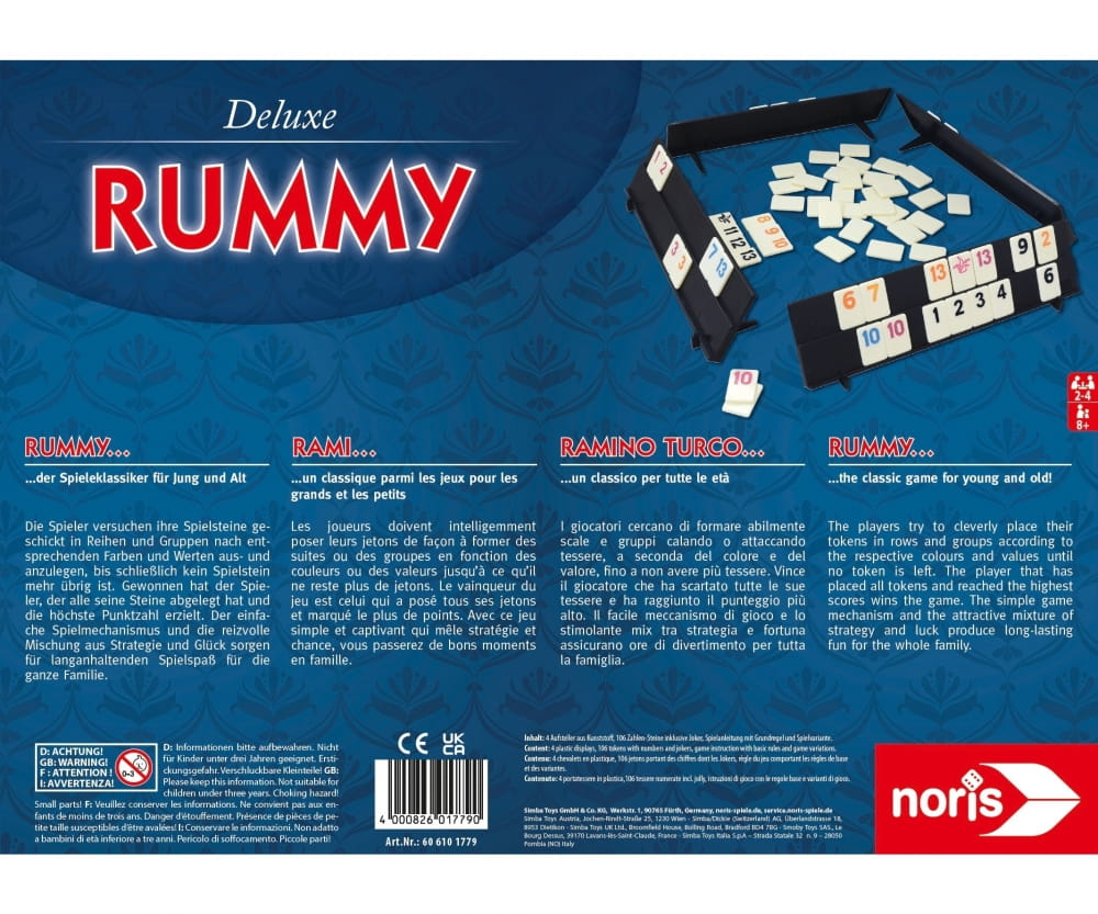 Noris Deluxe Set - Rummy