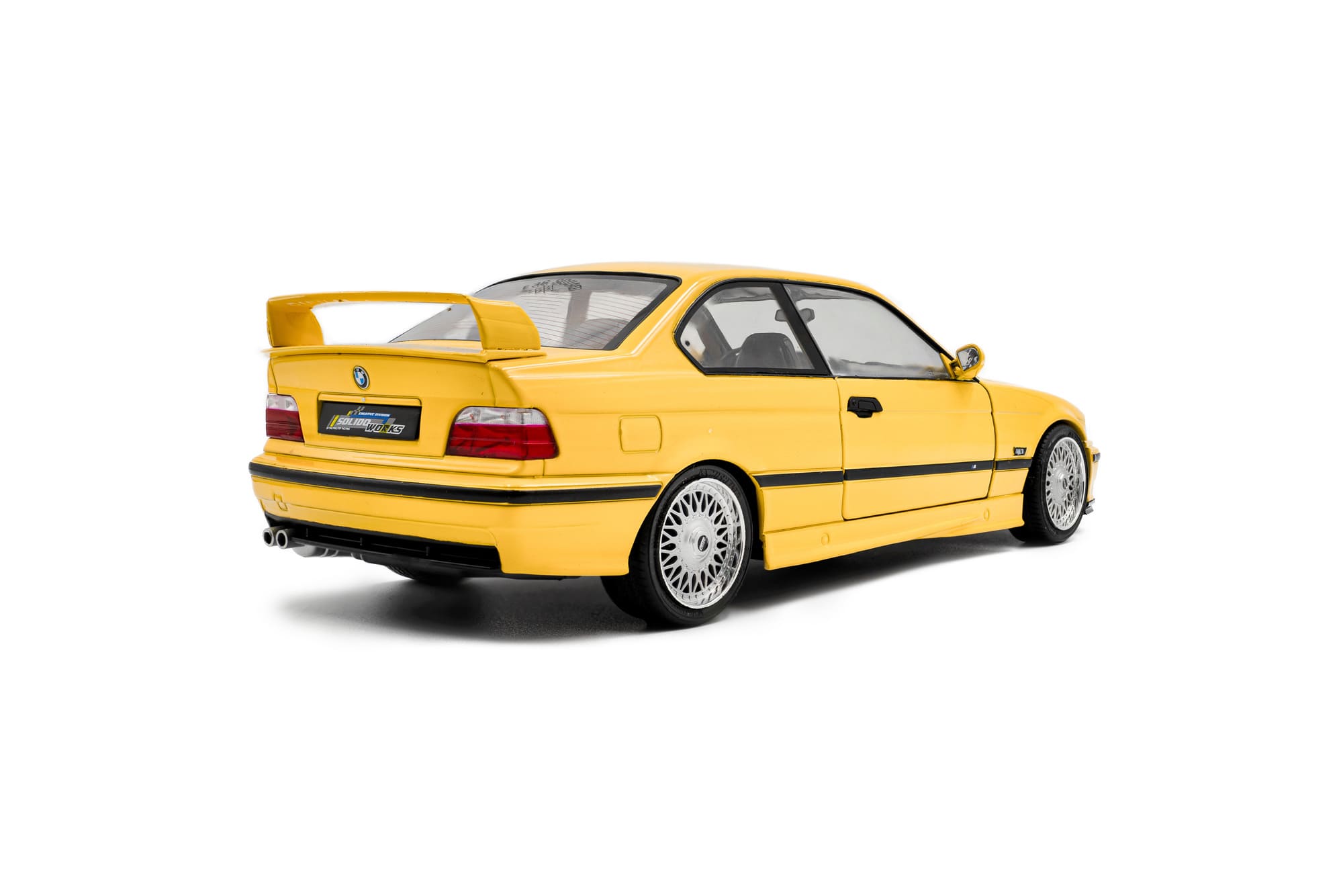 Solido BMW M3 Coupe Dakar Yellow Modellauto 1_18