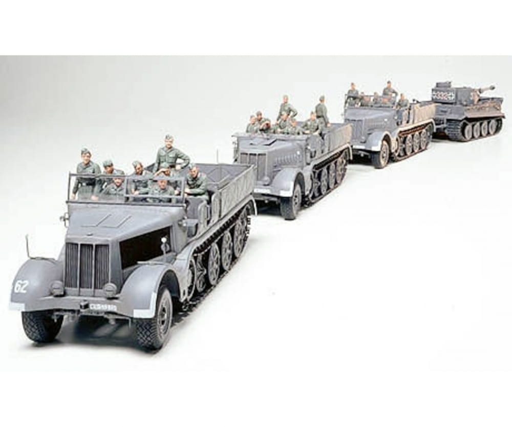 Tamiya WWII SdKfz.9 Famo 18to Halbkette 1:35 Plastik Modellbau Militär Bausatz