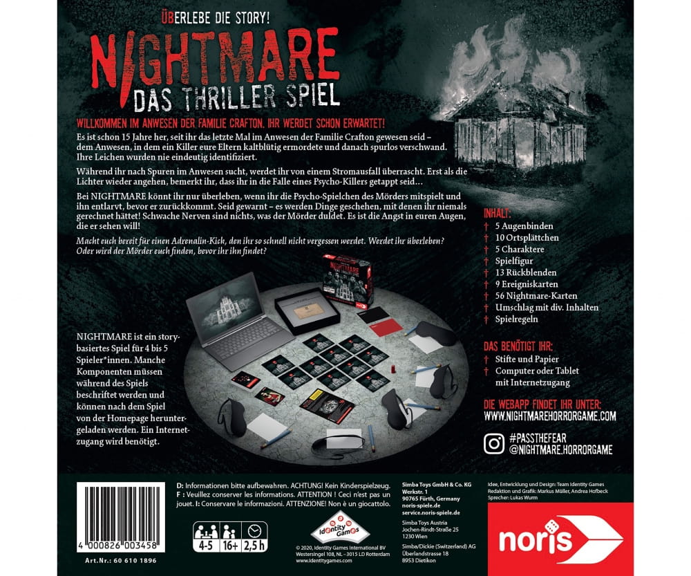 Noris Nightmare Horror Adventures
