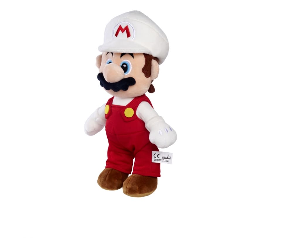 Simba Toys SuMa Feuer Mario Plüsch, 30cm