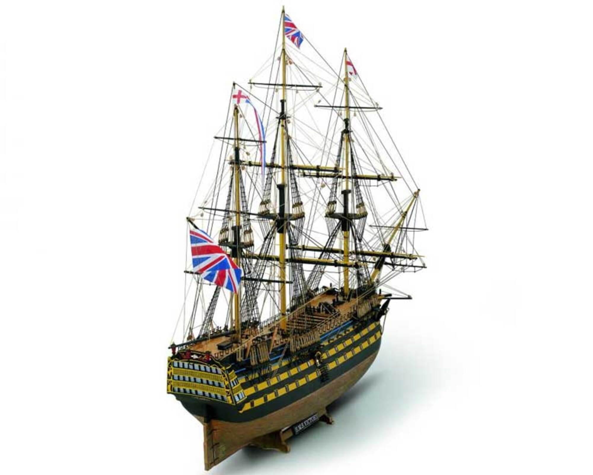 HMS Victory Bausatz 1_150 von Mamoli - Modell des Flaggschiffs von Lord Nelson