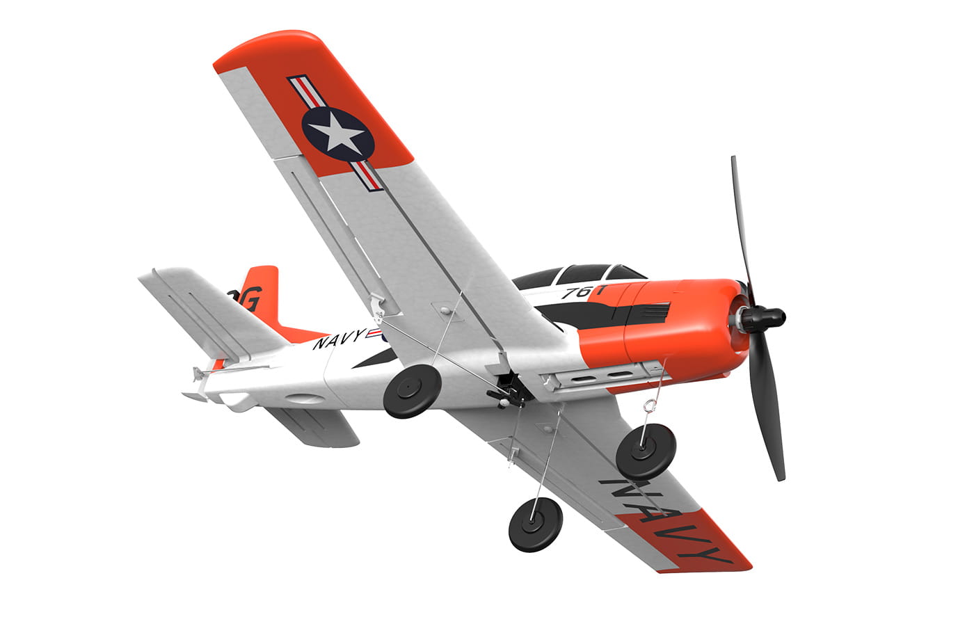 Modster mdx-t-28-trojan-rc-flugzeug-rtf-inkl-6-achs-fluglagenstabi