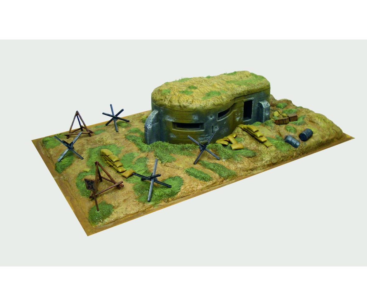 Italeri 1:72 WWII - Zubehörteile und Bunker