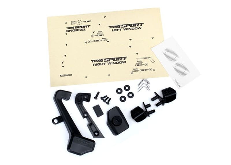 Traxxas Spiegel seitlich l_r_ Schnorchel - RC-Zubehoer