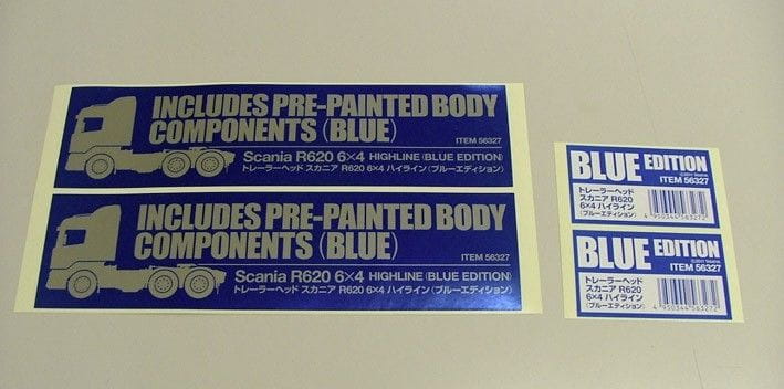 Tamiya RC Truck Scania R620 6x4 Highline Edition Truck Blau Lackiert 1:14 Bausatz Tamiya RC Truck Scania R620 6x4 Highline Edition Truck Blau Lackiert 1:14 Bausatz