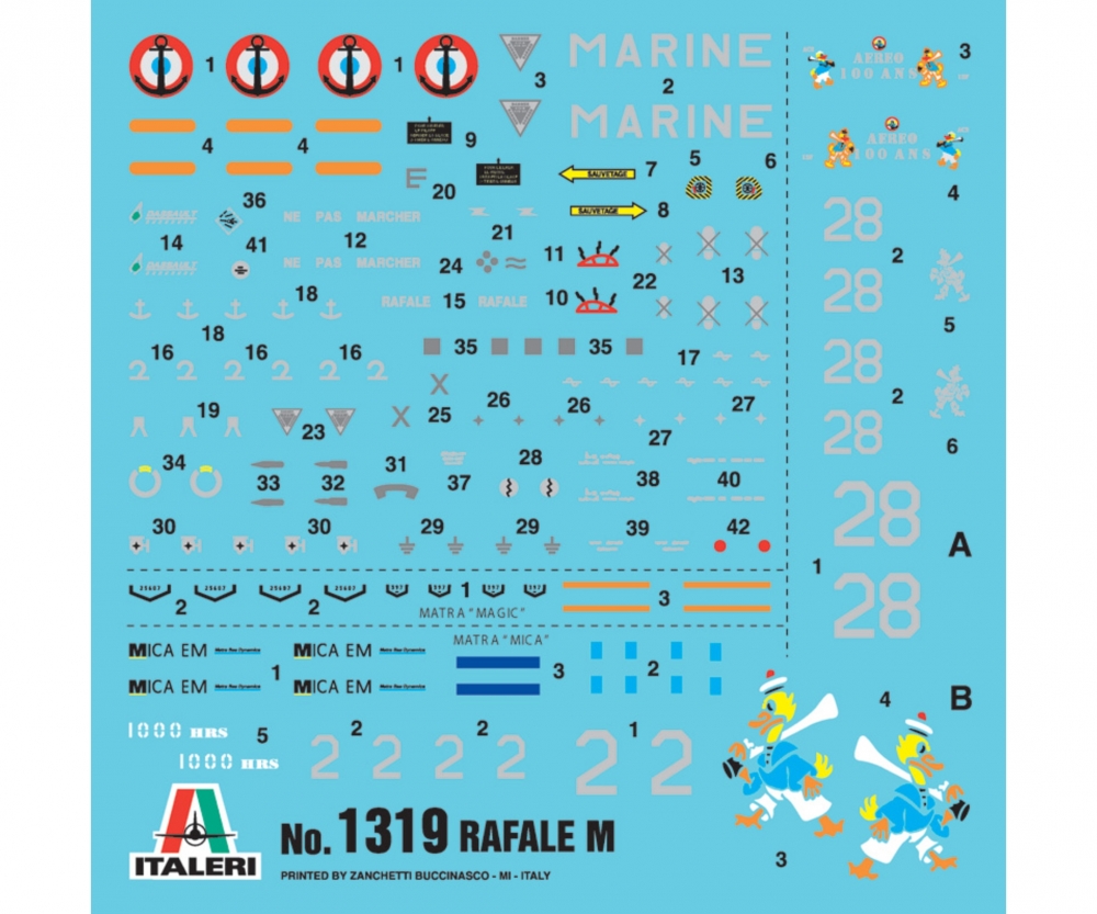 Italeri 1:72 RAFALE M Externe Operationen 2011