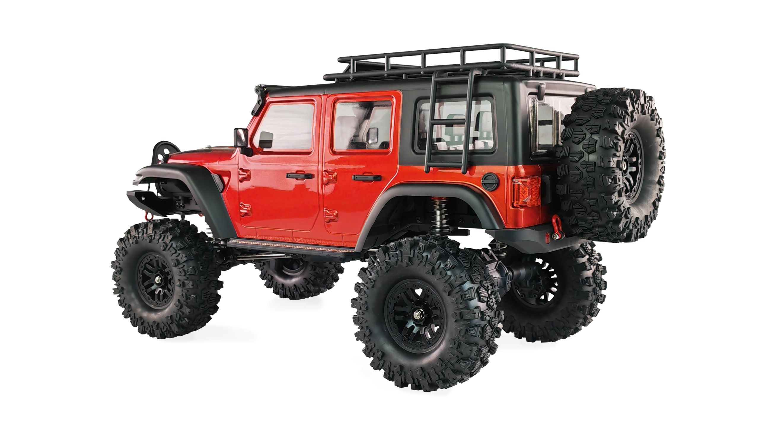 Amewi AMXRock Crosstrail Crawler 4WD 1 10 rot metallic Offroad Fahrzeug