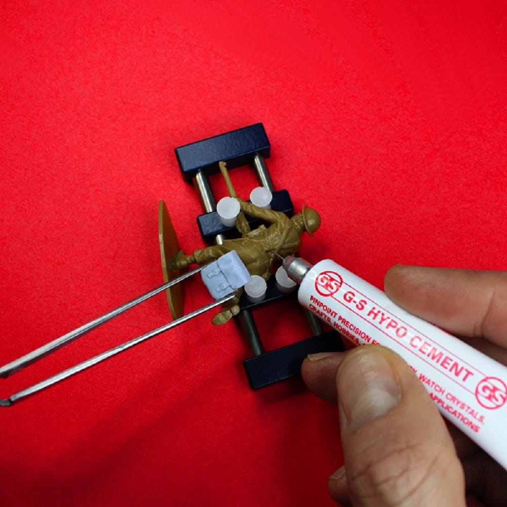 Krick Kleinteilehalter mit Federklemmmechanik - RC-Zubehoer