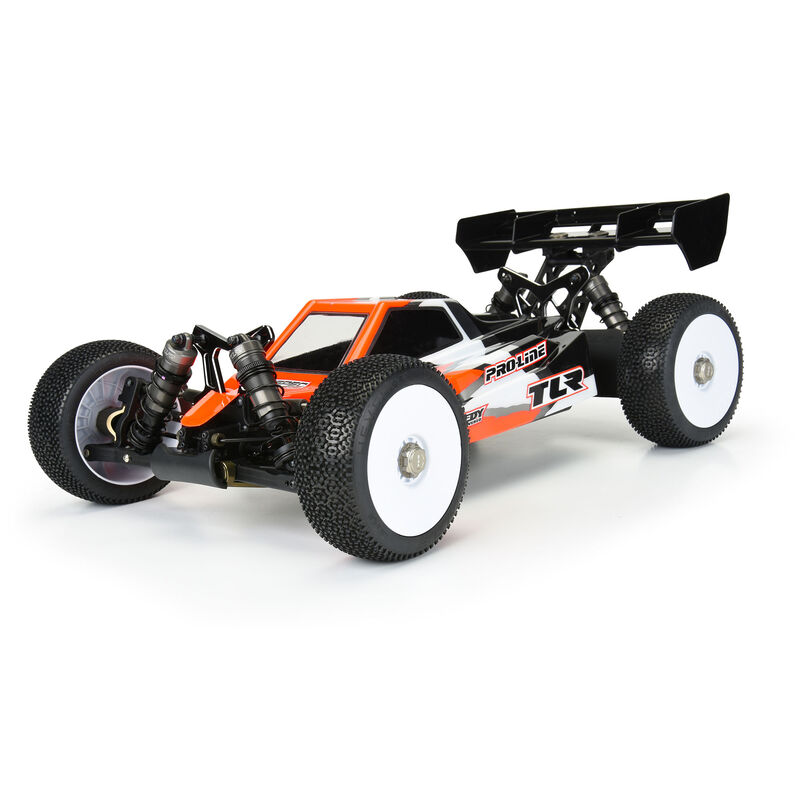 Proline Buggy Reifen 1:8 Hex Shot S3 Fr/Rr 17mm felge weiss (2)
