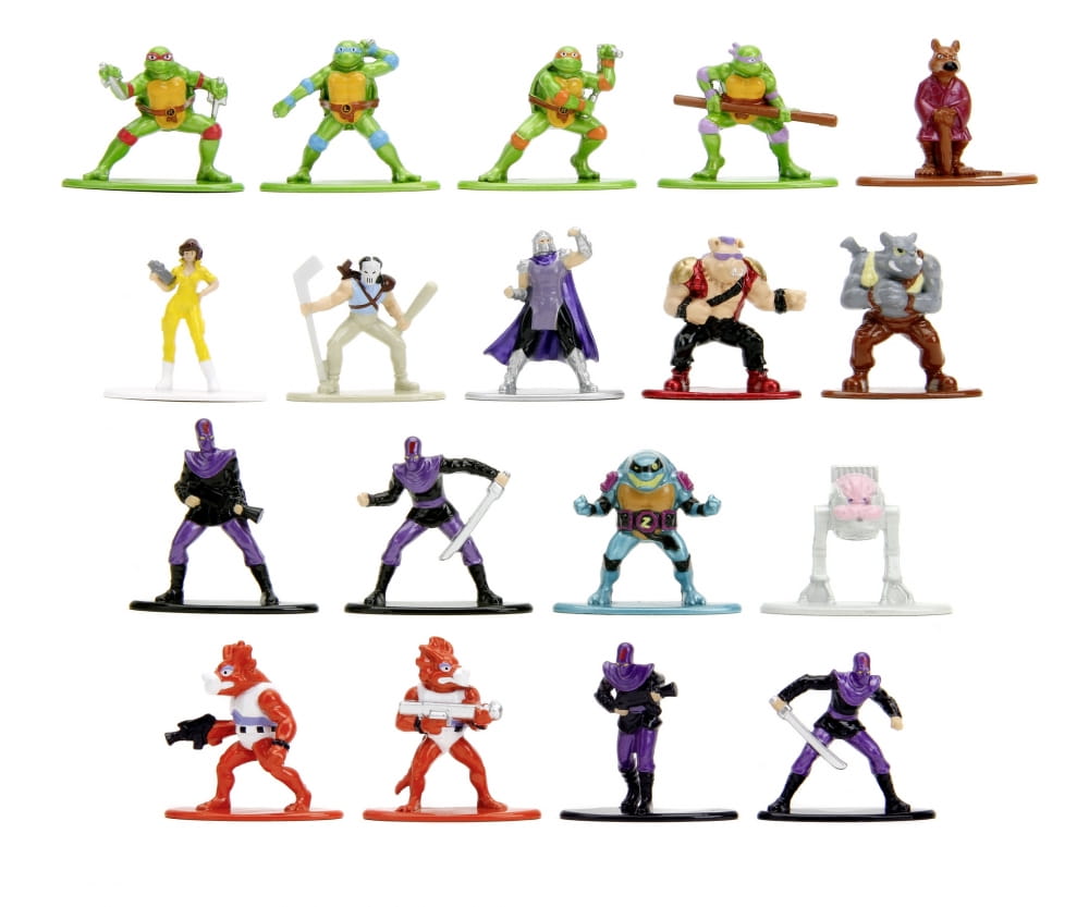 Jada Turtles Multi Pack Nano Figures,Wave 1