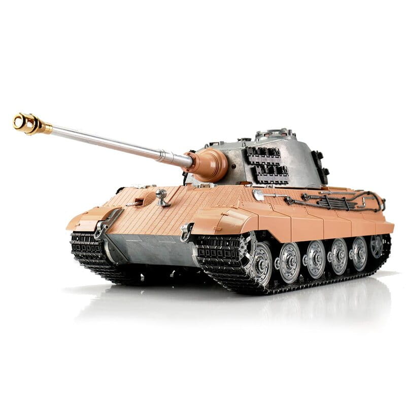 Torro 1:16 RC Panzer Königstiger unlackiert BB + Solution Box