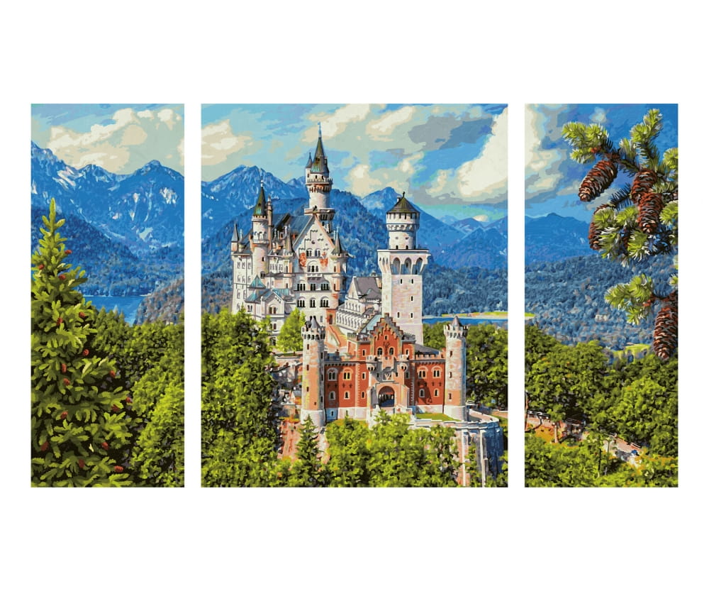 Schipper Malen nach Zahlen Schloss Neuschwanstein