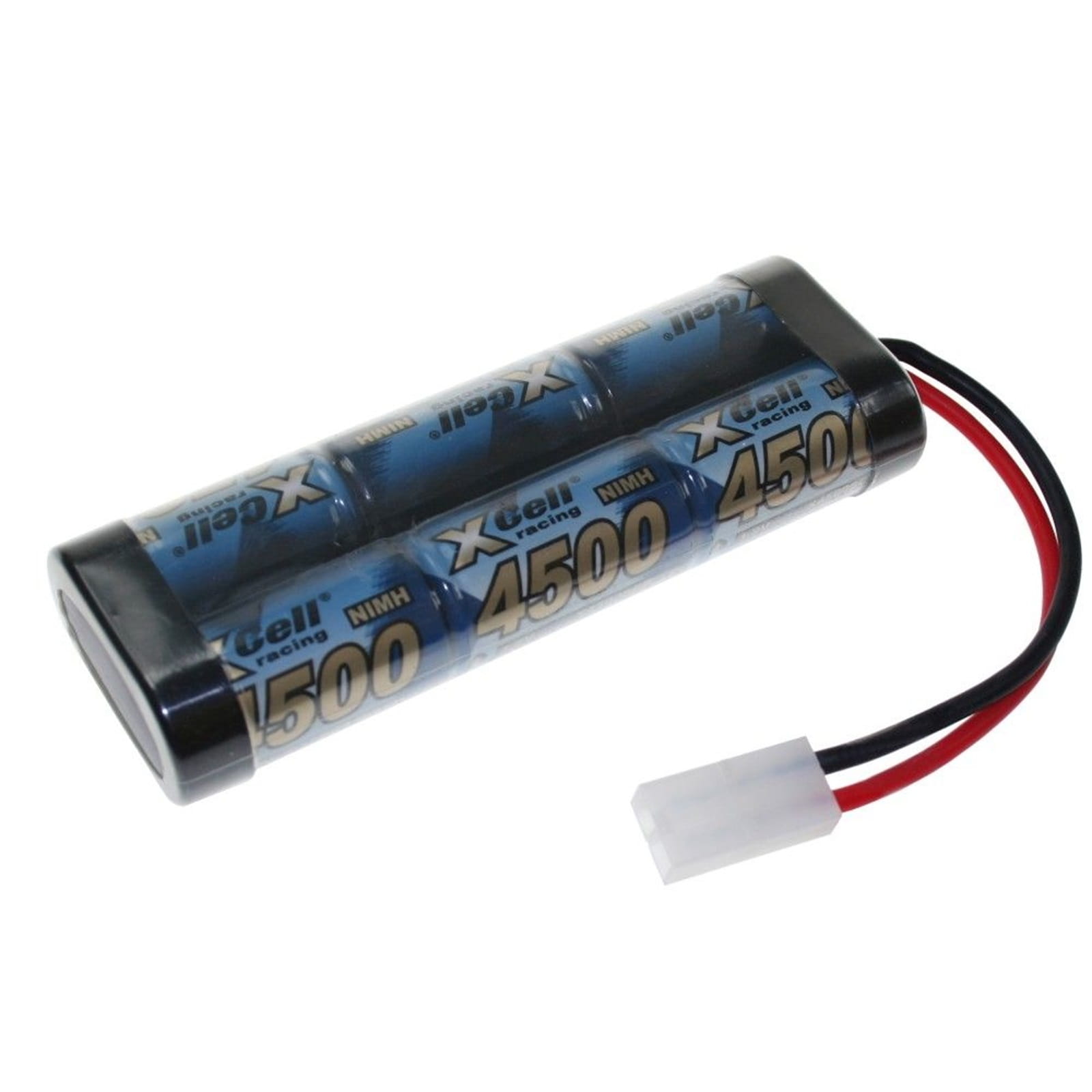 XCell Racing Pack 7_2V 4500mAh NiMH Akku mit Tamiya Stecker XCell Racing Pack 7_2V 4500mAh NiMH Akku mit Tamiya-Stecker