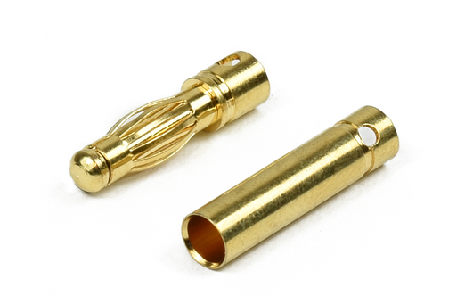 Modster goldkontaktstecker-4mm