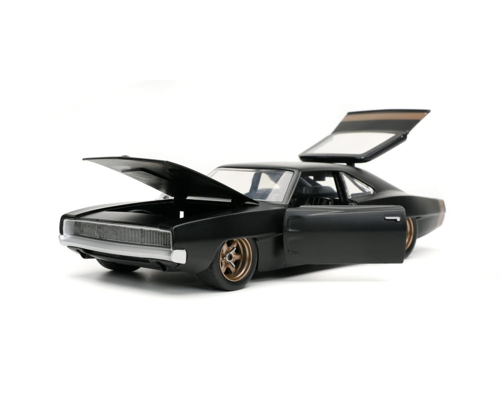 Jada Toys Fast _ Furious 1968 Dodge Charger Widebody Modellauto 1_24 schwarz_