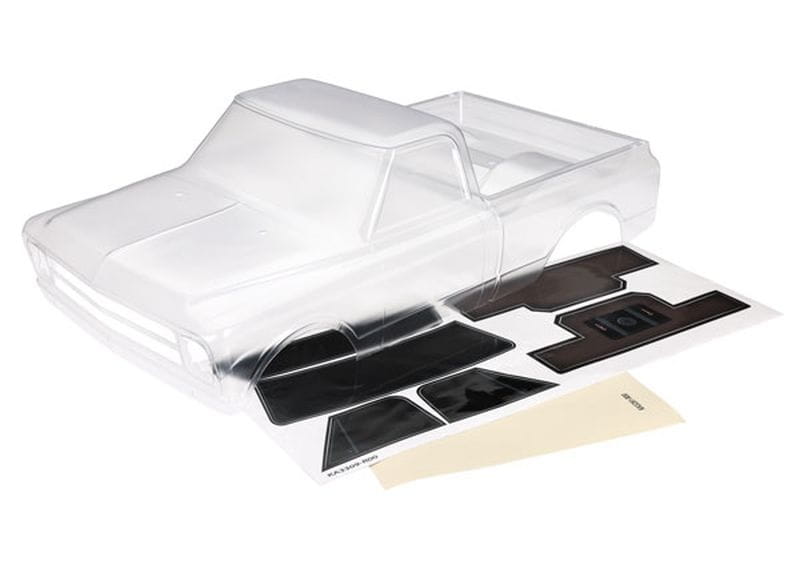 Traxxas Karosserie Chevrolet C10 (klar unlackiert) + Window Masks Traxxas Karosserie Chevrolet C10 _klar unlackiert_ _ Window Masks - RC-Zubehoer