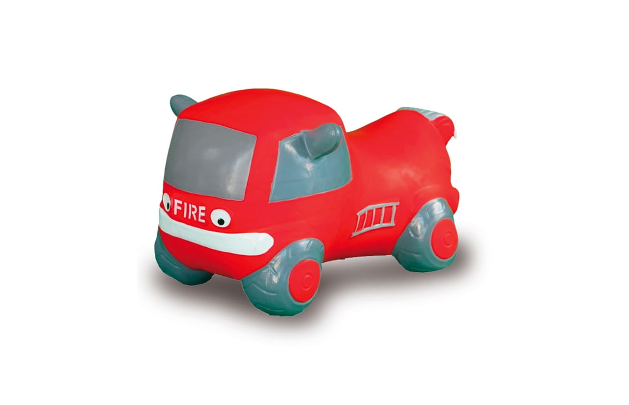 Jamara Hüpfauto Fire Truck mit Pumpe