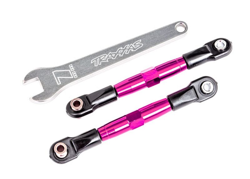 Traxxas Sturz-Spurstange vo Alurohr pink eloxiert - RC-Zubehoer