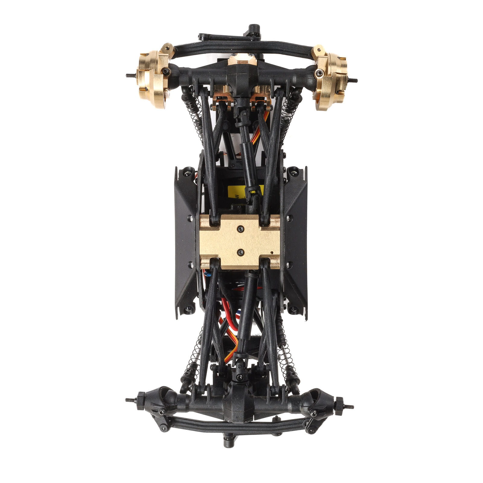 Axial Chassis Skid Plate, Brass 19.5g AX24