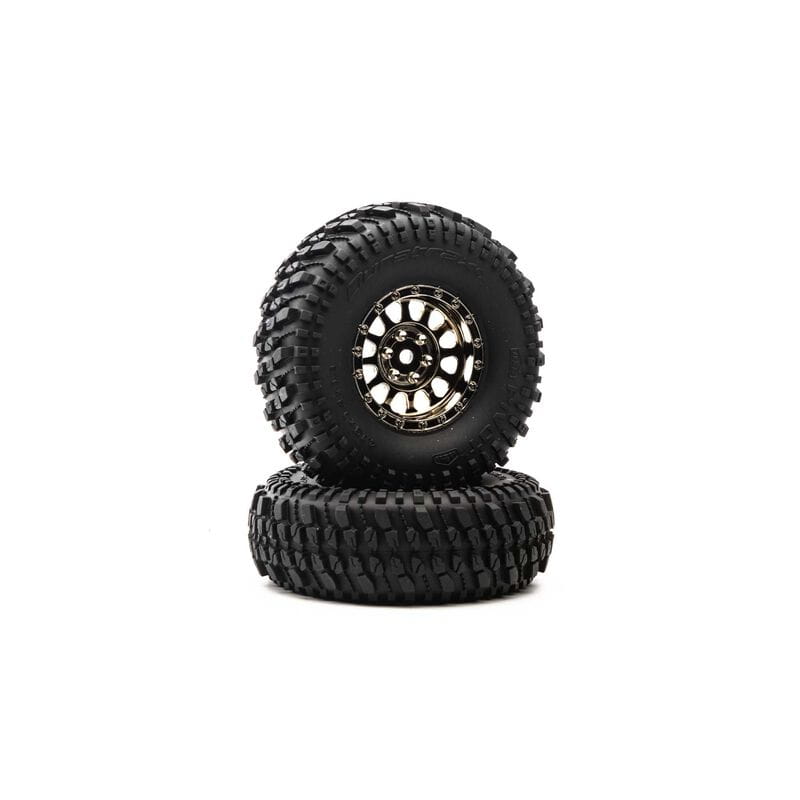 Duratrax Reifen Class 1 Deep Woods CR C3 Mntd 1.9_ Blk_Chr _2_ - RC-Zubehoer