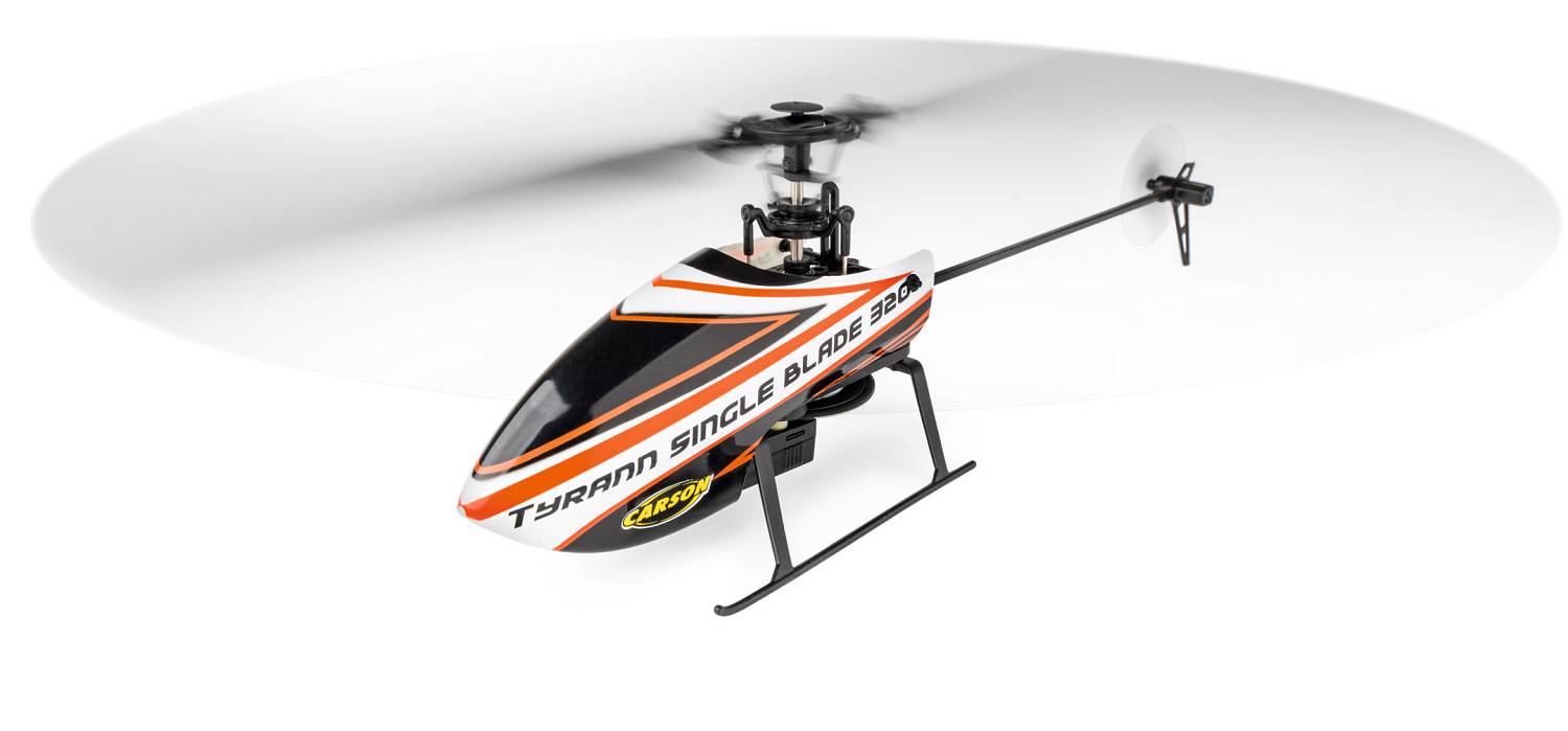 Carson RC Hubschrauber Tyrann Single 320 2.4Ghz 100% RTF