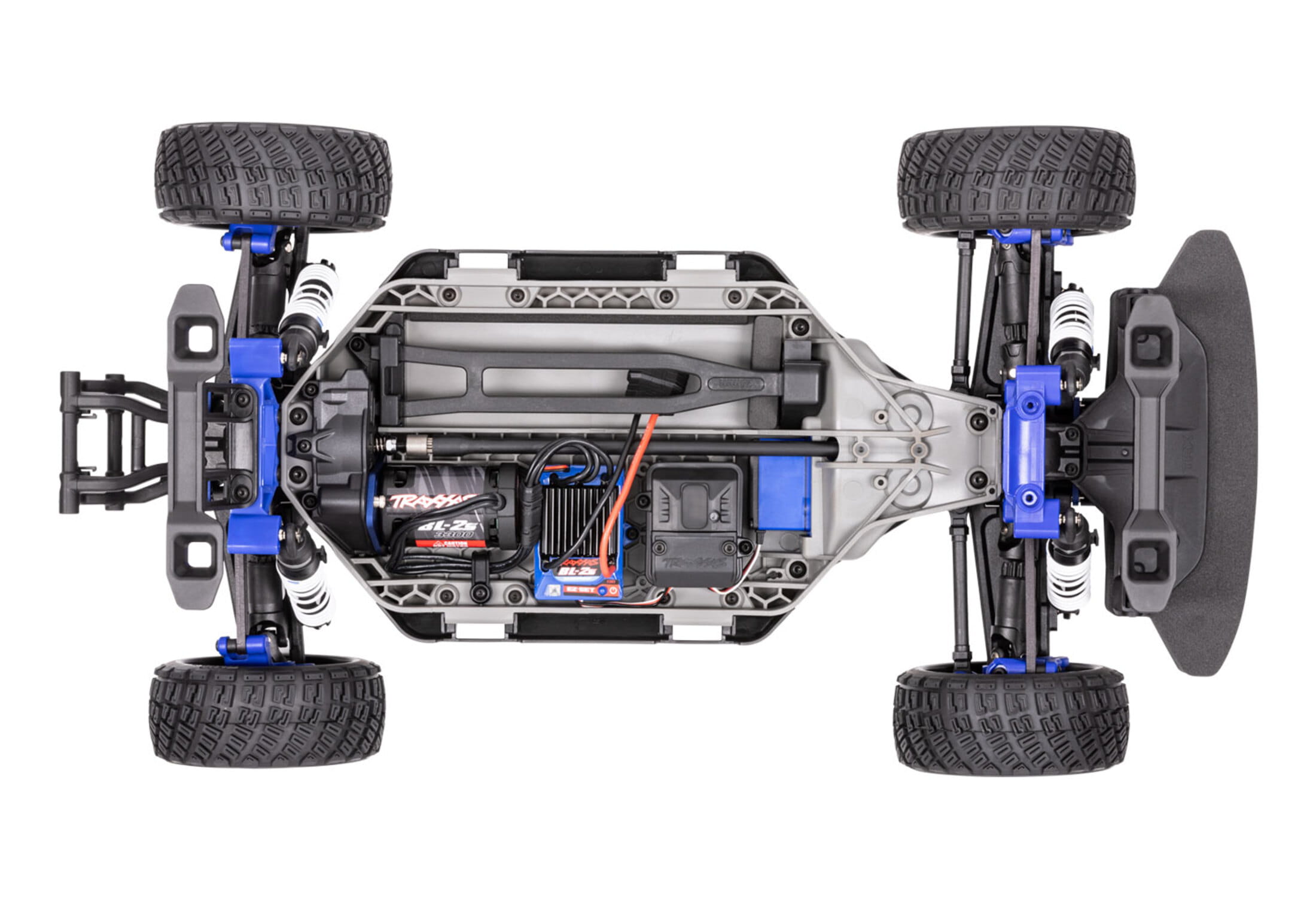 Traxxas RC Ford Fiesta ST 4x4 BL 2S Rally RTR 1-10 blau